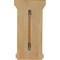 Ekena Millwork 7"W x 7 1/2"D x 13"H Fluted Corbel, Red Oak COR07X07X13FLRO - alternate 2